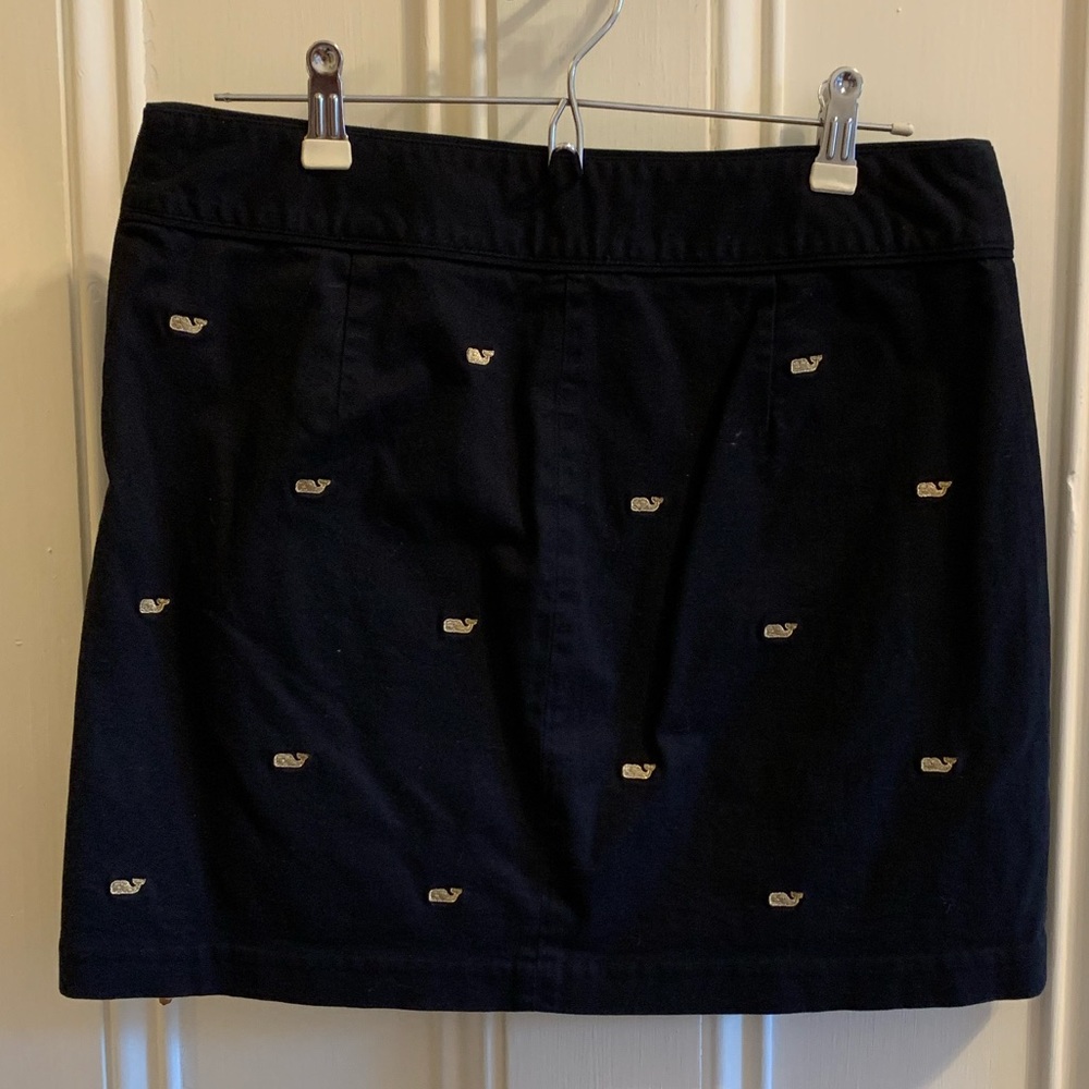 Black and gold whale skirt